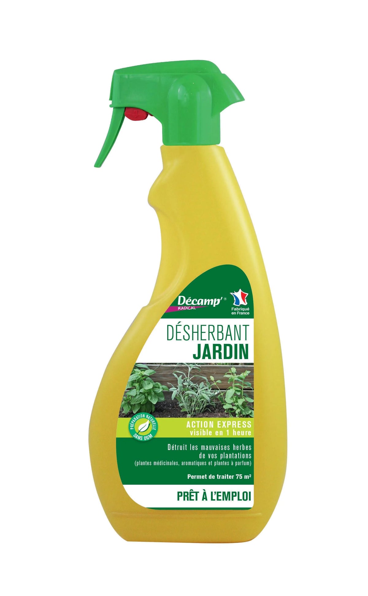Désherbant jardin pulvérisateur 750 ml