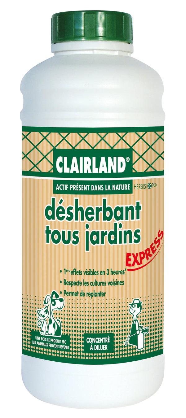 Désherbant jardin CLAIRLAND 0,91 L